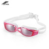 LEYU UV Protection Wide Frame Anti-fog Swimming Glasses
