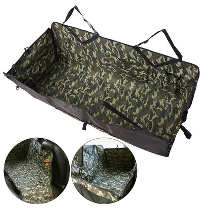 Camouflage Pattern Waterproof Pet Rear Back Seat Mat