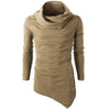 Cowl Neck Asymmetrical Sweater
