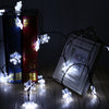 VCT - SLC - 037 20 LEDs Snowflake Solar String Light