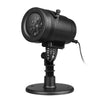 Excelvan Party Landscape Projection LED Lights 14 Switchable Slides Auto Rotating Garden Lamp Waterproof Sparkling Light for Christmas Halloween Wedding Birthday Wall Motion Decoration