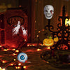 Excelvan Party Landscape Projection LED Lights 14 Switchable Slides Auto Rotating Garden Lamp Waterproof Sparkling Light for Christmas Halloween Wedding Birthday Wall Motion Decoration