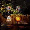 Excelvan Party Landscape Projection LED Lights 14 Switchable Slides Auto Rotating Garden Lamp Waterproof Sparkling Light for Christmas Halloween Wedding Birthday Wall Motion Decoration