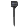 Solar Powered 100-LED Hollow Tube Copper Wire String Light