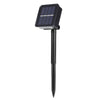 Solar Powered 100-LED Hollow Tube Copper Wire String Light