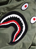 Zip Up Patch Bomber Jacket