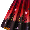Halloween Vintage Lace Insert Pin Up Dress