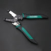 Tuosen 7-inch Chrome Vanadium Steel Cable Stripping Pliers Wire Stripper