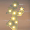 Creative 3D Marquee Letter Symbol LED Night Light