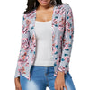 Drop Shoulder Floral Print Tunic Top