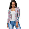Drop Shoulder Floral Print Tunic Top