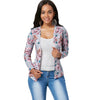 Drop Shoulder Floral Print Tunic Top