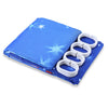 Christmas Sleigh Elk Waterproof Shower Curtain 180 x 180cm