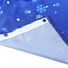 Christmas Sleigh Elk Waterproof Shower Curtain 180 x 180cm