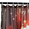 180 x 180cm Santa Claus 3D Printing Shower Curtain