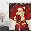 180 x 180cm Santa Claus 3D Printing Shower Curtain