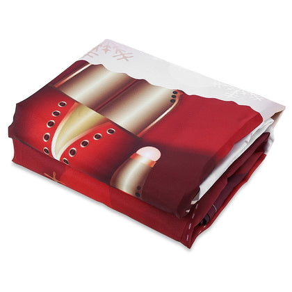 180 x 180cm Santa Claus 3D Printing Shower Curtain