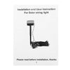 VCT - SLC - 034 20 LEDs Iron Lantern Solar String Light