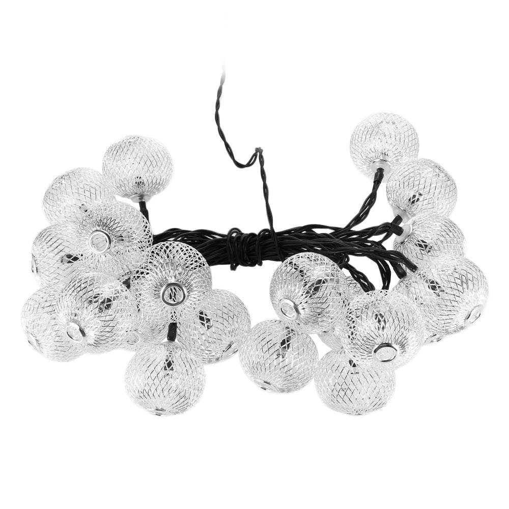 VCT - SLC - 034 20 LEDs Iron Lantern Solar String Light - Thumbnail 5