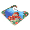 3pcs Toilet Mat Bath Mat Santa Claus Pattern