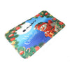 3pcs Toilet Mat Bath Mat Santa Claus Pattern