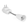 E27 Flexible Lamp Holder Extension Adapter Bulb Socket Base