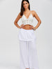 Skirted Wide Leg Pants
