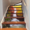 3D Waterfall Stair Stickers Home Decor 7.1 x 39.4 inch 6pcs