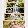 3D Waterfall Stone Stair Stickers Home Decor 7.1 x 39.4 inch 13pcs