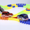 Children Racing Track Car Toy with LED Light