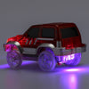 Children Racing Track Car Toy with LED Light