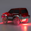 Children Racing Track Car Toy with LED Light