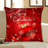 Christmas Balls Printed Home Decorative Throw Pillow Case