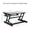 Height Adjustable Stand Up Desk Converter for Office Use