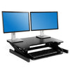 Height Adjustable Stand Up Desk Converter for Office Use