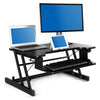 Height Adjustable Stand Up Desk Converter for Office Use