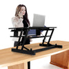 Height Adjustable Stand Up Desk Converter for Office Use