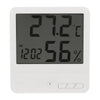 Indoor LCD Electronic Temperature Humidity Meter Clock