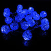5m 40 LEDs Rattan Ball Fairy String Lights