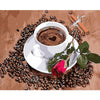 DIY Love Coffee Oil Painting Art Wall Home Decoration