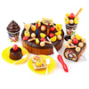 73PCS Birthday Party Play Fruit Food Cake for Children