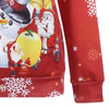 Christmas Snowman Snowflake Santa Claus Hoodie