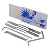 LOCKMALL Portable Lock Pick Practice Tool Kit for Locksmith 8PCS