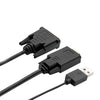 CableDeconn E0109 VGA Male to DVI Male Cable 1.5m