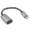 Type-C OTG Male to USB 2.0 Female OTG Adapter