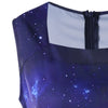 Christmas Square Neck Sleeveless 50s Swing Dress
