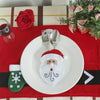 MCYH Christmas Home Decorative Joyous Tableware Knife Fork Set Cover 3pcs