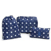 6 Pieces Pentagram Print Storage Bag Set
