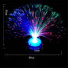 Color Changing LED Fiber Optic Lamp
