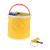 Portable Canvas Folding Bucket for Outdoor Fishing Car Washing